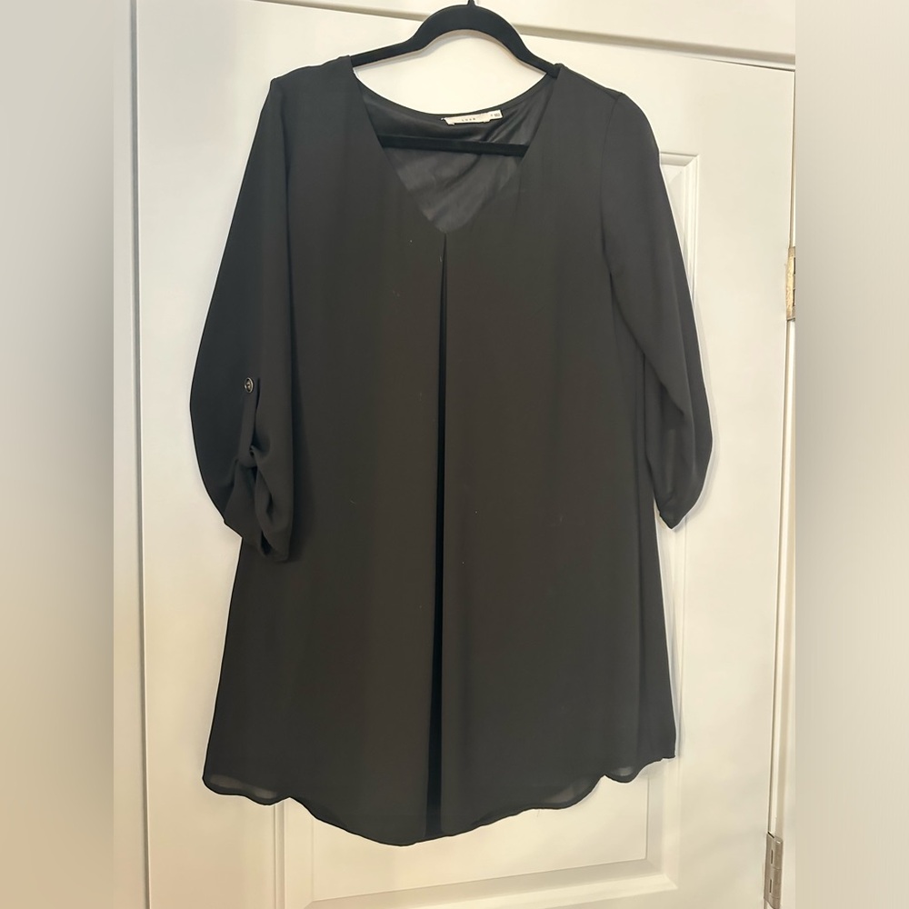 Black lush dress